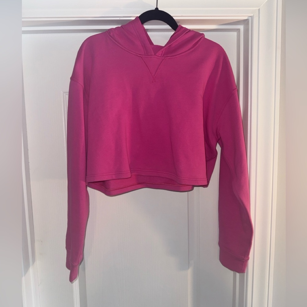 EUC Lululemon All Yours Cropped Hoodie